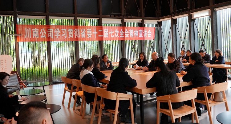 11.26川南公司党委书记、董事长陈四来开展学习贯彻省委十二届七次全会精神专题宣讲1.JPG