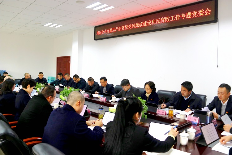 (网站12.3)川南公司召开全面从严治党暨党风廉政建设和反腐败工作专题党委会.jpg
